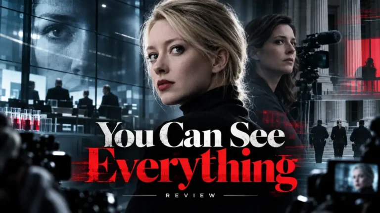 You Can See Everything review showing the film's close-up documentary portrait of Elizabeth Holmes